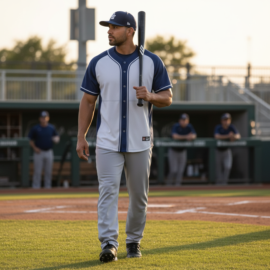Men’s Custom Baseball Jersey - Image 2