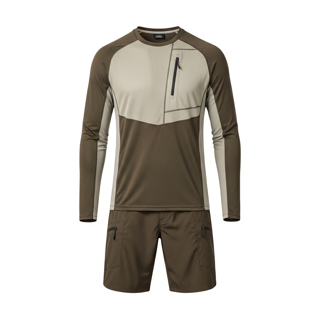 Men’s Custom Hiking Shorts & Lightweight Shirt
